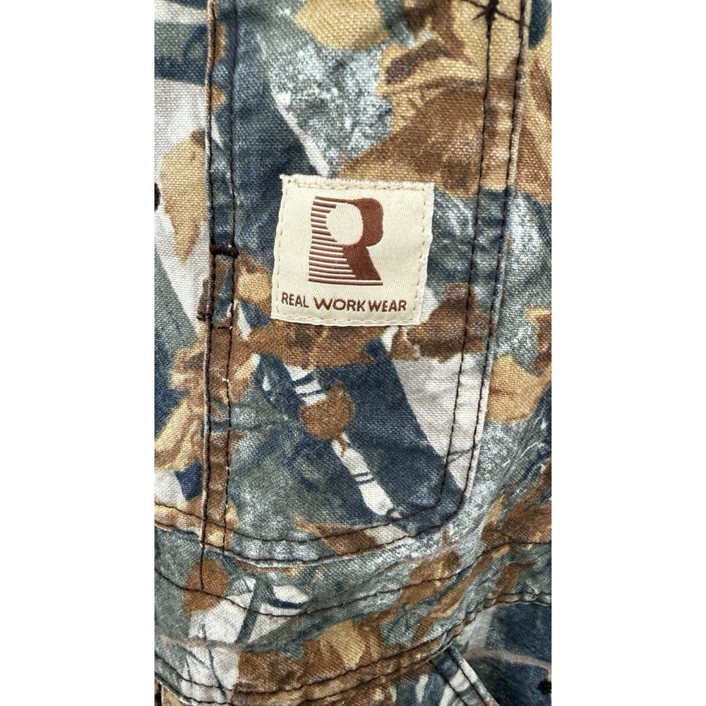 Real Workwear Realtree Camo Insulated Bib Overalls Men's Large Regular‎ 39x27.5 - Picture 6 of 16